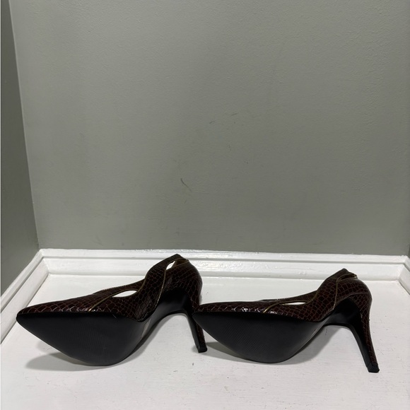 Charlotte Russe Women’s Brown/Gold Stiletto Heels-size 8 - Picture 11 of 11